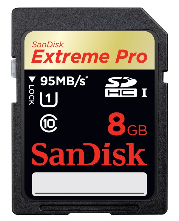 Extreme Pro SDHC 8GB