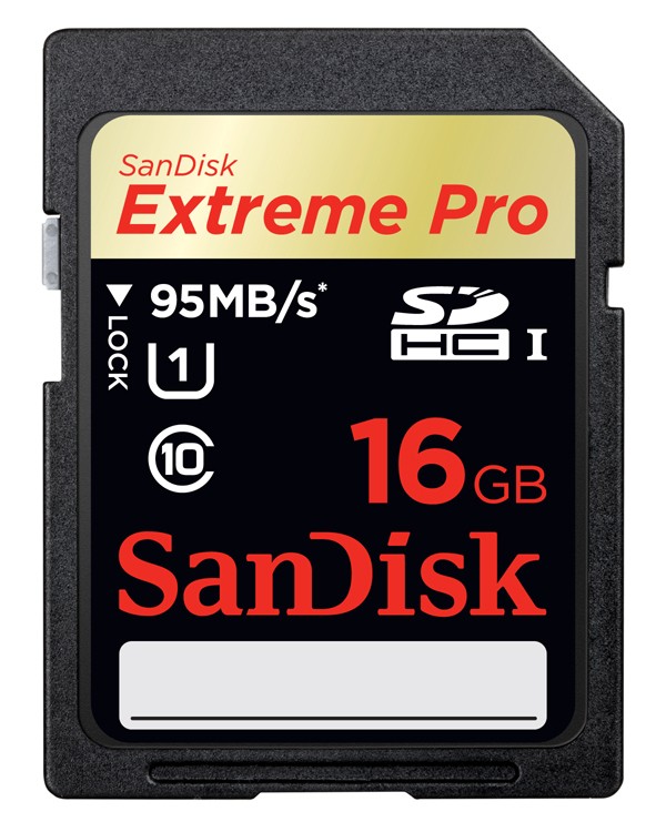 Extreme Pro SDHC 16GB 95MB/s