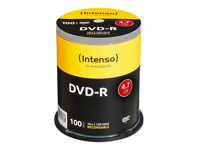 DVD-R 16x 4,7GB (100 Cake)