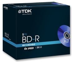 BD-R BLU-RAY 25GB X6 (5-Pack Box)