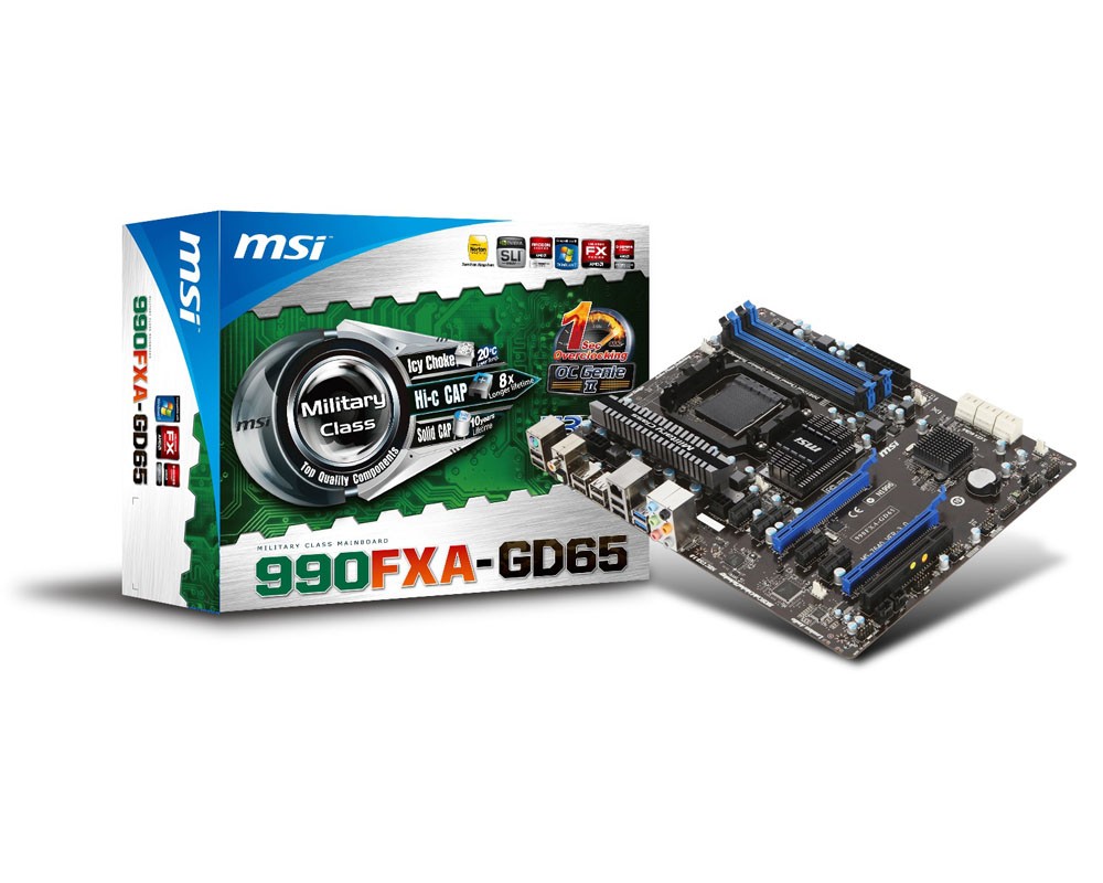 990FXA-GD65 AM3+ AMD990FX 4DDR3 USB3 ATX
