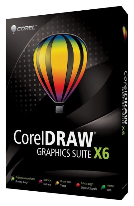 CorelDRAW Graphics Suite X6 PL Win Box CDGSX6CZPLHBB