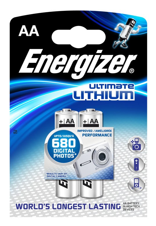 Bateria Ultimate Lithium Litowa AA L91 2 szt. blister