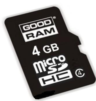 microSDHC  4GB Class  4
