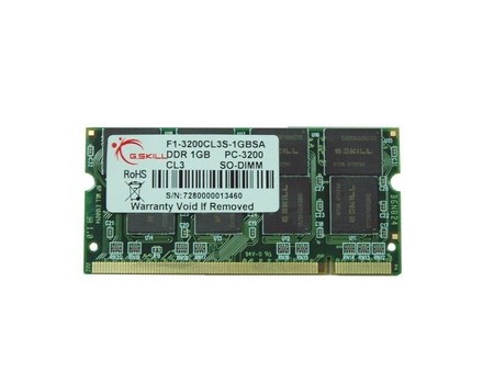 SODIMM DDR 1GB 400MHz CL3