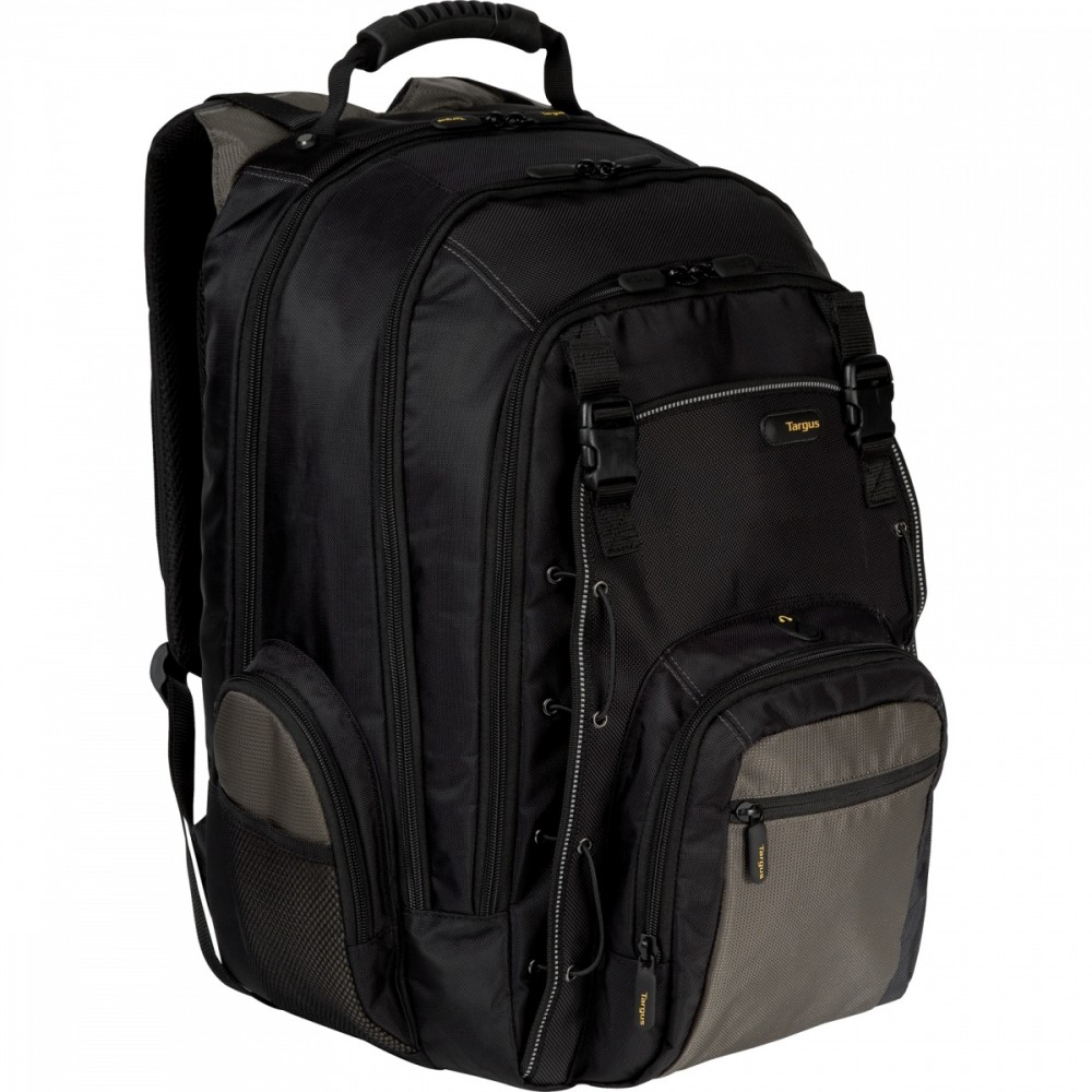 City.Gear Laptop Backpack - Plecak 15-16'' Black&Silver