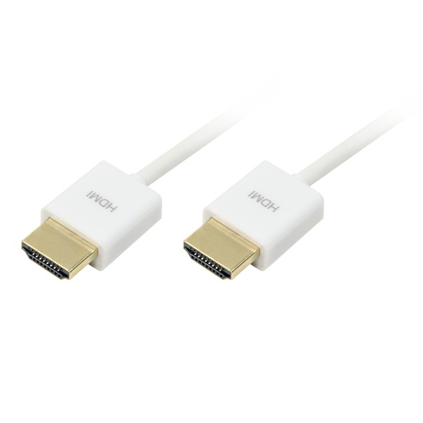 Kabel HDMI High Speed with Ethernet, biały