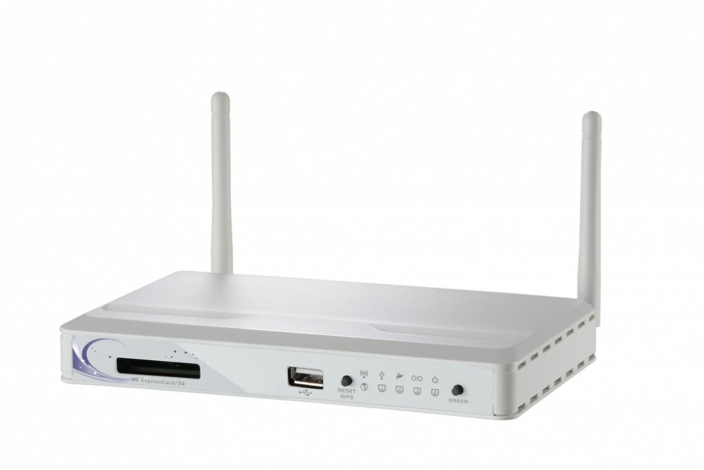 ZALiP BDW463AM VPN Serwer, slot USB oraz ExpressCard na modem 3G