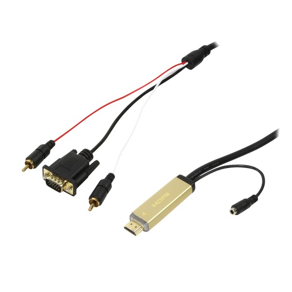 Kabel konwerter HDMI do sygnalu analogowego a/v
