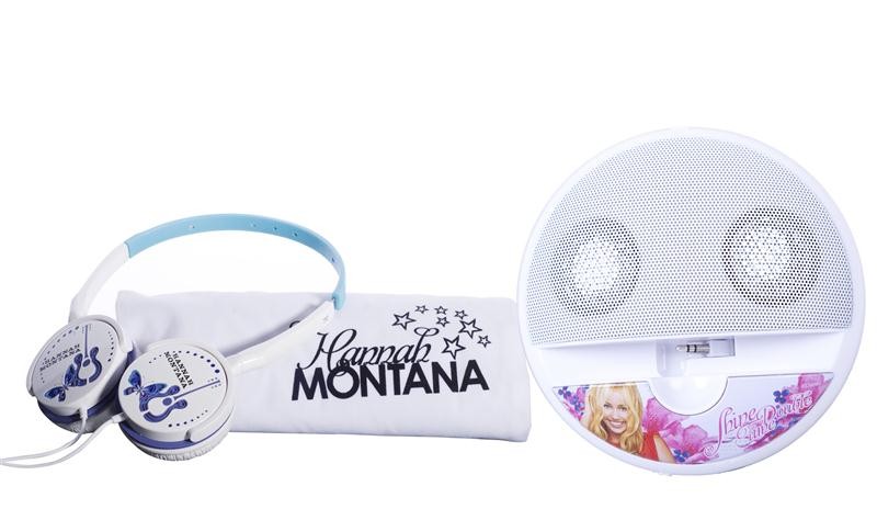 Zestaw Słuchawki Hannah Montana + Głośnik Hannah Montana