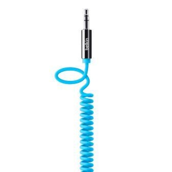 Kabel Mini Jack 3.5mm M/M 1.8m niebieski