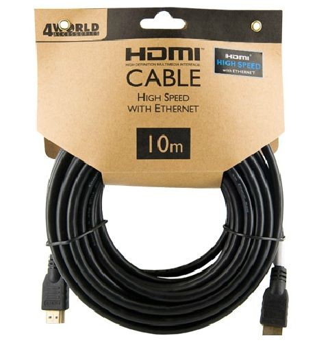 Kabel HDMI High Speed z Ethernetem (v1.4), 10m