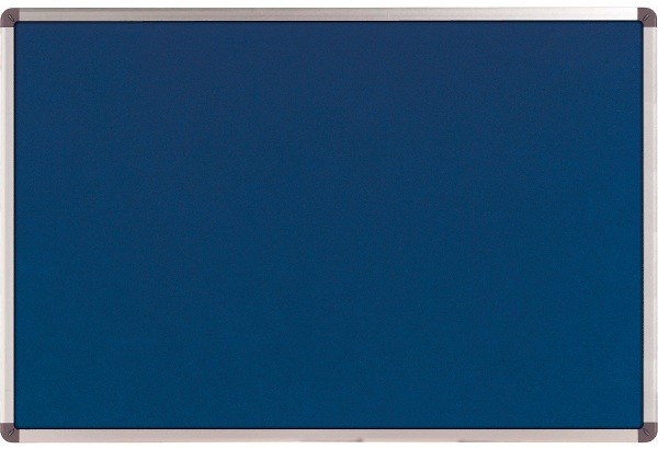 Tablica Elipse 120x90cm,tekstylna niebieska
