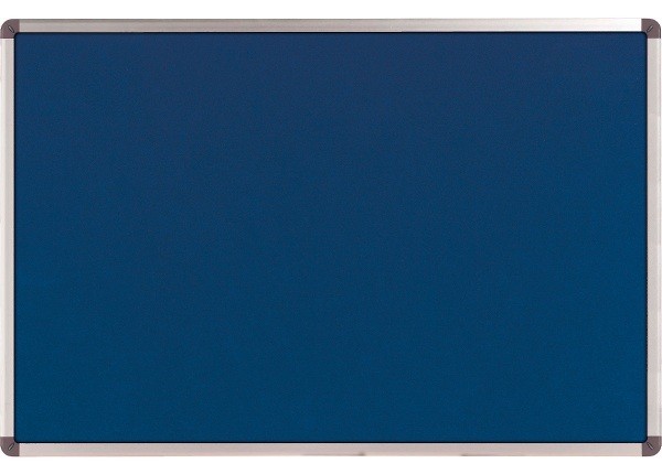 Tablica Elipse 90x60cm,tekstylna niebieska