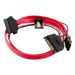 HDD Adapter | SATA 3 | Slimline SATA F-SATA | SATA | zasilanie czerwony