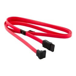 Kabel HDD | SATA 3 | SATA - prawy SATA | 90cm czerwony