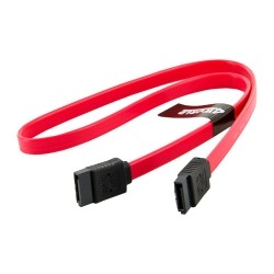 Kabel HDD | SATA 3 | SATA | 45cm | zatrzask czerwony