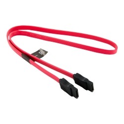 Kabel HDD | SATA 3 | SATA Serial ATA | 60cm czerwony