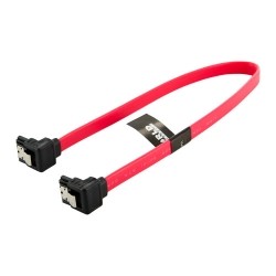 Kabel HDD | SATA 3 |Serial ATA SATA | 30cm |prawy | zatrzask czerwony