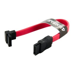 Kabel HDD | SATA 3 | SATA- SATA Serial ATA | 15cm | lewy czerwony