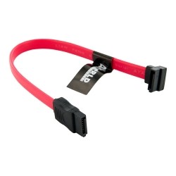 Kabel HDD | SATA 3 | SATA-SATA Serial ATA | 20cm | prawy czerwony