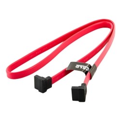 Kabel HDD | SATA 3 | 60cm | prawy czerwony