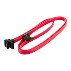 Kabel HDD | SATA 3 | 90cm | prawy czerwony