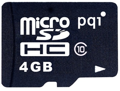 Karta Flash MicroSDHC 4GB class10 + adapter SD