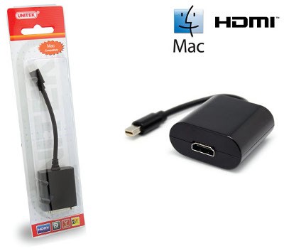 Adapter mini DisplayPort to HDMI z dźwiękiem, Y-5119HF