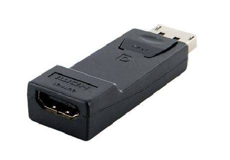 Adapter DisplayPort [M] > HDMI [F], czarny