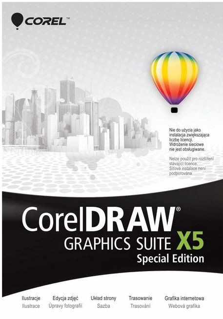 CorelDRAW Graphics Suite X5 Special Edition PL Mini Box CDGSX5SPCZPL