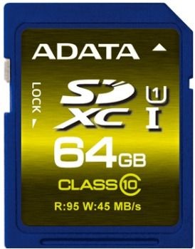 SD XC Premier Pro 64GB UHS-1/S1