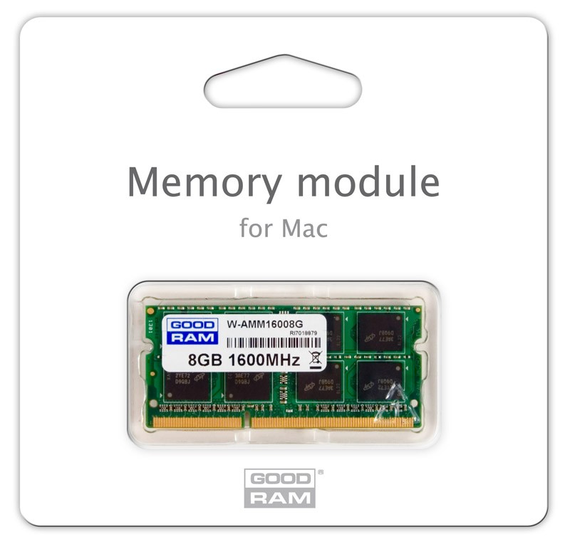 DDR3 8GB/1600 for APPLE SODIMM (iMac, MacBook, Macbook Pro, Mac Mini)