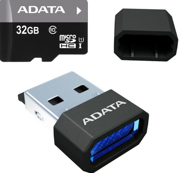microSD Premier 32GB U1 class10 + czytnik USB BL