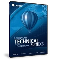 CorelDRAW  Technical Suite X6 ENG/FR/DE CDTSX6MLDVDEU