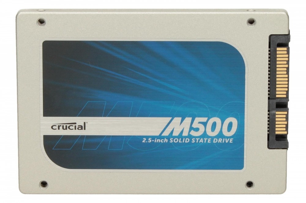 M500 240GB SATA3 2.5' 500/250 MB/s 7mm+9.5mm adapter