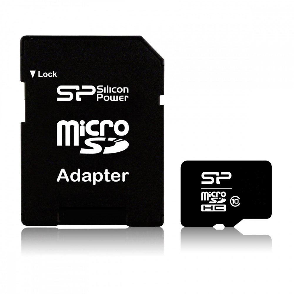 Karta pamięci microSDHC 16GB CLASS 10 + adapter