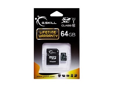 Karta Micro SDXC 64GB LX Class 10 UHS-I + Adapter