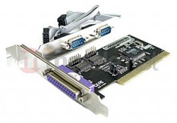 PCI Card 2x serial 1x parallel Moschip chipset