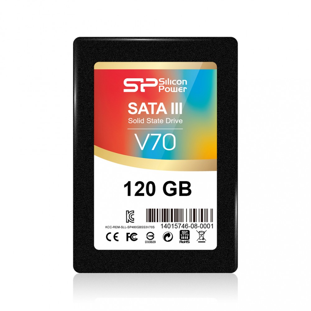 SSD VELOX V70 120GB 2,5 SATA3 MLC 5 lat gwarancji 520/460MB/s 7mm/adapter 3,5